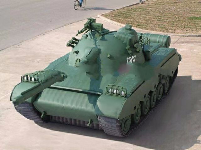 广州军用充气坦克车